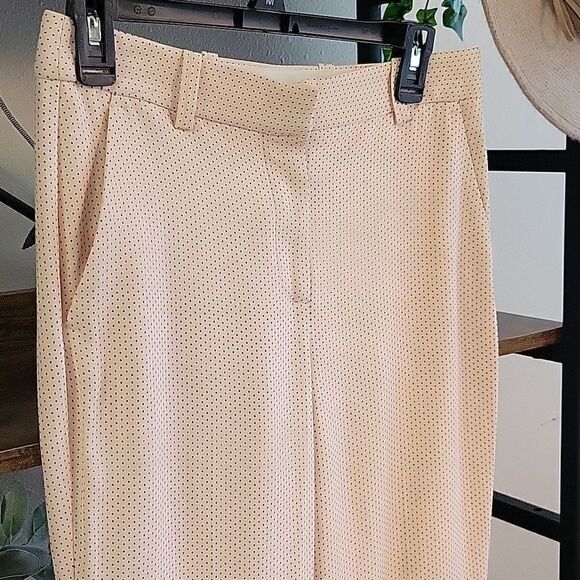 🦋 NWOT!REBECCA TAYLOR Straight leg cropped pants, business casual, trousers Si… - Picture 4 of 11